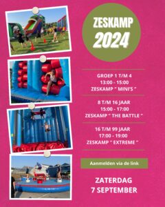 Lees meer over het artikel Zeskamp 7 september 2024